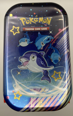 NEW Pokemon TCG Scarlet & Violet Paldean Fates Mini Tin Featuring "FINIZEN" - Image 1