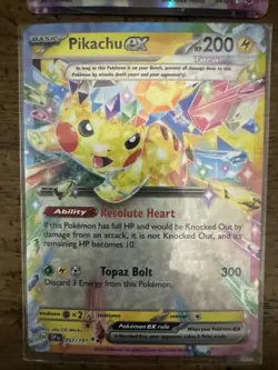 Pokemon TCG Lot HOLO FULL ART Lot x8 NM + 1 Mystery Sealed Booster Pack - Image 2