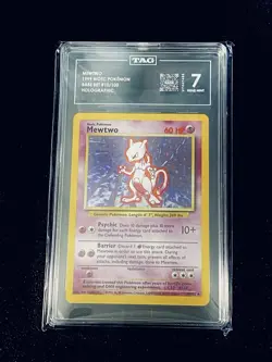 TAG 7 NM Mewtwo 10/102 Pokemon Base Set 1999 WOTC Holographic Holo Near Mint - Image 1