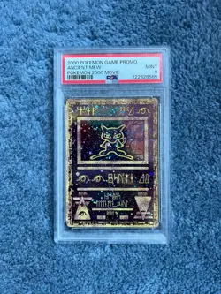 2000 POKEMON GAME PROMO ANCIENT MEW POKEMON 2000 MOVIE - PSA 9 MINT - Image 1