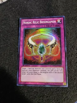 1X Nordic Relic Brisingamen - BPW2-EN088 - Super Rare 1st Edition yugioh - Image 1