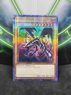 Yugioh Red-Eyes Black Dragon TN23-EN003 Misprint No Name NM - Image 1