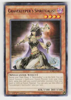 Soul Fusion #SOFU-EN013 Gravekeeper's Spiritualist 1st Edition - Image 1