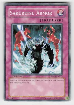 Structure Deck: Machine Re-Volt #SD10-EN033 Sakuretsu Armor 1st Edition - Image 1