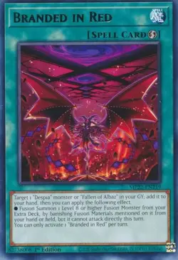 Branded in Red - MP22-EN219 - LP - Rare - 1st ed - Yugioh - Image 1