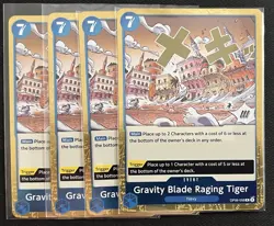 Gravity Blade Raging Tiger OP06-058 Wings Of The Captain - One Piece (Playset) - Image 1
