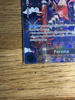 OP06-093 Perona OP14 SP Alt Art One Piece TCG English Card (Fresh from Pack) - Image 3