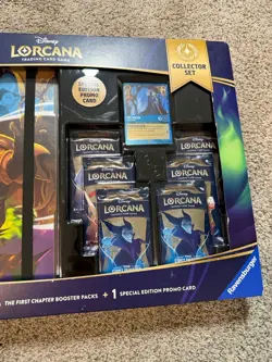 Disney Lorcana TCG First Chapter Costco Collector Set LILO Promo Villain Binder - Image 3