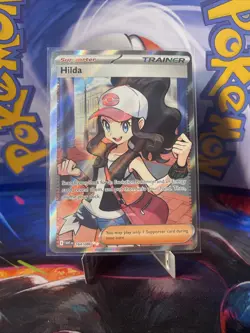 Pokemon TCG Trainer Hilda Ultra Rare Card #164/086 White Flare NM! Pack Fresh! - Image 1