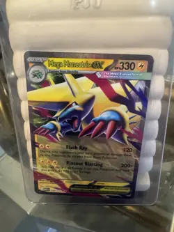 Pokemon Mega Manectric EX Card 050/132 Stage 1 330HP MEG Set Regular - Image 1