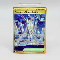 Area Zero Underdepths 174/142 Hyper Rare Gold Pokemon Stellar Crown Card NM - Image 1