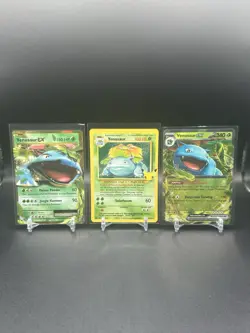 [NM] Pokemon TCG Venusaur 3-Card Lot - Celebrations, XY Evolutions - Image 1