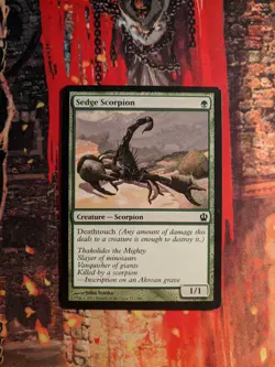 MTG Card : (1x) Sedge Scorpion (Theros) - Image 1