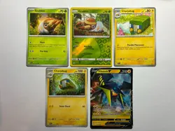 Vikavolt Pokemon Card Lot – Vikavolt V, Charjabug & Grubbin Holo NM/LP Gift Set - Image 1