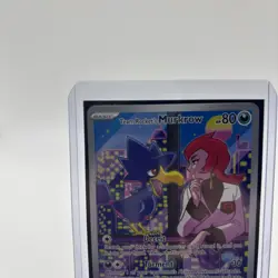 Team Rocket's Murkrow 200/182 Pokemon TCG S&V Destined Rivals Illustration Rare - Image 4