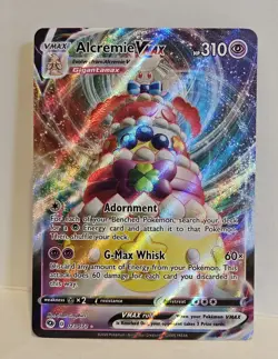 Pokemon Alcremie VMAX 23/73 Champion's Path Ultra Rare NM Pack Fresh - Image 1
