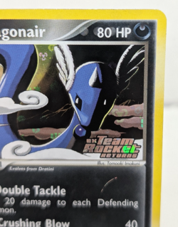 2004 Pokemon Dark Dragonair 32/109 Team Rocket Returns Stamp - Reverse Holo - MP - Image 3