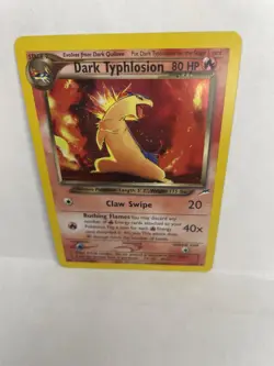 Pokemon Dark Typhlosion 10/105 Neo Destiny Holo Rare Stage 2 80 HP English - Image 2