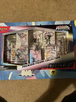 Pokemon TCG Prismatic Evolutions Premium Figure Collection Brand New Sealed - Image 1