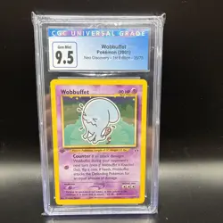 Pokemon 1st Edition Wobbuffet 35/75 Neo Discovery CGC 9.5 Gem mint - Image 1