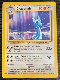 Dragonair - 18/102 Base Set Rare - LP - Pokemon TCG WOTC - Image 3