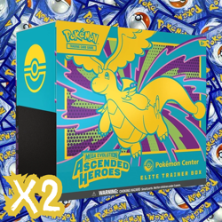 Pokemon TCG: Mega Evolution Ascended Heroes Pokemon Center ETB x2 ✅IN HAND✅ - Image 1
