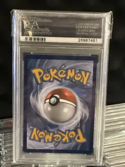 2017 pokemon sun and moon FA lunala GX psa 10 - Image 2