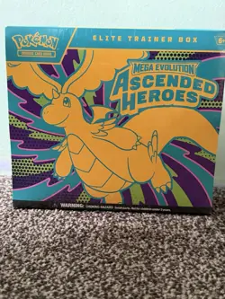 Pokemon TCG Ascended Heroes Elite Trainer Box ETB | BRAND NEW SEALED IN HAND - Image 1