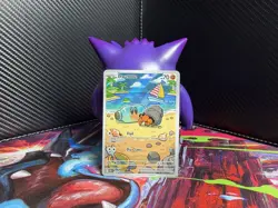Pokemon TCG Dwebble 129/086 Illustration Rare SV10.5: Black Bolt - Image 1