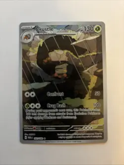 Pokemon TCG Crustle Holo Par 183/182 Paradox Rift Nm - Image 1