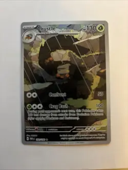 Pokemon TCG Crustle Holo Par 183/182 Paradox Rift Nm - Image 2