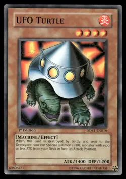Yu-Gi-Oh! TCG UFO Turtle 1st Edition Regular - Image 1