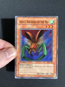 Yugioh Insect Soldiers Of The Sky MRD-101 1st Edition NA English Vintage - Image 1