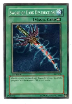 Yu-Gi-Oh! TCG 1st Edition - Sword of Dark Destruction SDY-020 - Vintage YuGiOh - Image 1