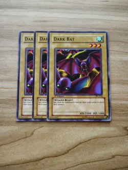 Yu-Gi-Oh! - Dark Bat 3X - Full Playset - Image 1