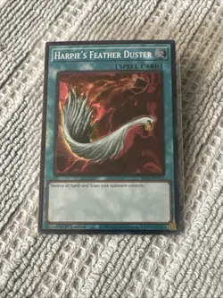 Yugioh Harpie's Feather Duster EGS1-EN022 1st Edition Super Rare NM/VLP 🔥 | - Image 1