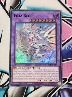 YUGIOH ALIN-EN037 Filia Regis Super Rare 1st Edition - Image 1