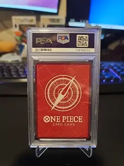 2024 One Piece EN Promo Monkey D. Luffy PSA Magazine Exclusive OP05-060 PSA 10 - Image 2