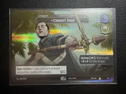 Star Wars Unlimited Chirrut Imwe One With The Force Showcase Card #256 - Image 1