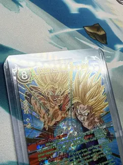 SS Son Goku & SS2 Son Gohan, Father-Son Solidarity BT21-079 SPR DBS Card - Image 5