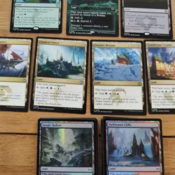 TARKIR: DRAGONSTORM - Lands - 39 Cards - 3R, 4U, 32C inc. Kishla Village - Image 3