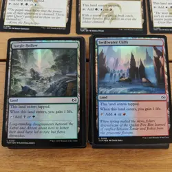 TARKIR: DRAGONSTORM - Lands - 39 Cards - 3R, 4U, 32C inc. Kishla Village - Image 4