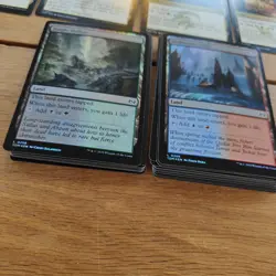 TARKIR: DRAGONSTORM - Lands - 39 Cards - 3R, 4U, 32C inc. Kishla Village - Image 5