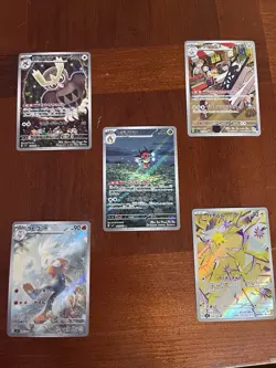 LOT OF 5 Pokemon Stellar Miracle IR Japanese CARDS - NEAR MINT - US SELLER - Image 1