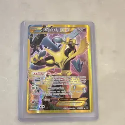 Pokemon Alakazam EX Secret Rare Full Art Fates Collide 125/124 160 HP Holo Card - Image 1