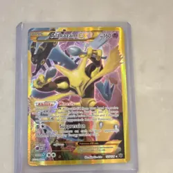 Pokemon Alakazam EX Secret Rare Full Art Fates Collide 125/124 160 HP Holo Card - Image 2