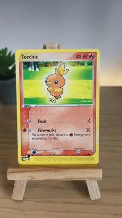 Pokemon TCG Torchic Ruby & Sapphire 73/109 Regular MP. - Image 1