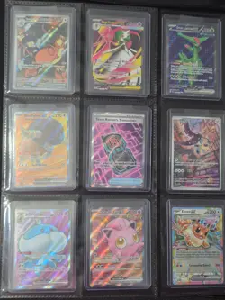 Pokemon Binder Collection Scarlet Violet Cards All Near Mint Excellent Condition - Image 2