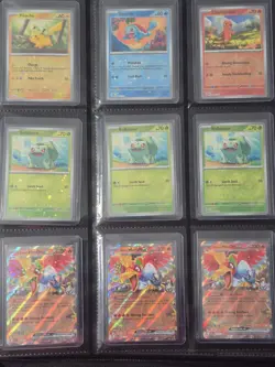 Pokemon Binder Collection Scarlet Violet Cards All Near Mint Excellent Condition - Image 3