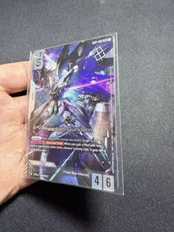 Gundam Card Game GD01-065 FREEDOM GUNDAM Newtype Challenge Champion ENGLISH - Image 4